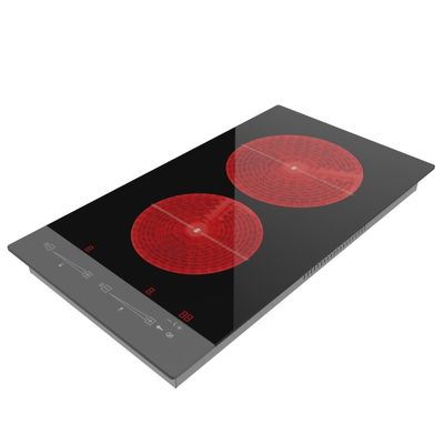 Portable Touch Control Ceramic Hob 230V  Double Burner Invisible