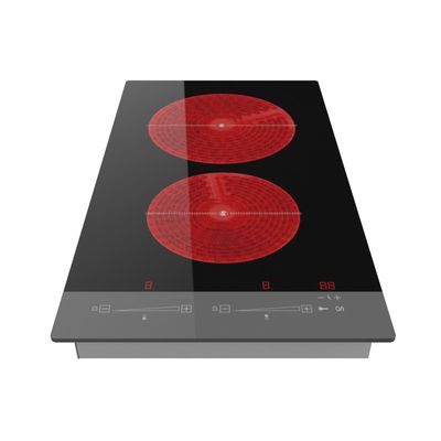 Portable Touch Control Ceramic Hob 230V  Double Burner Invisible