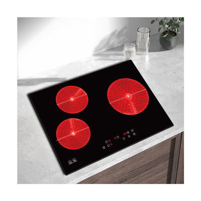 Copper Coil Touch Electric Hob , Electric Stove Induction Cooktop 4200W
